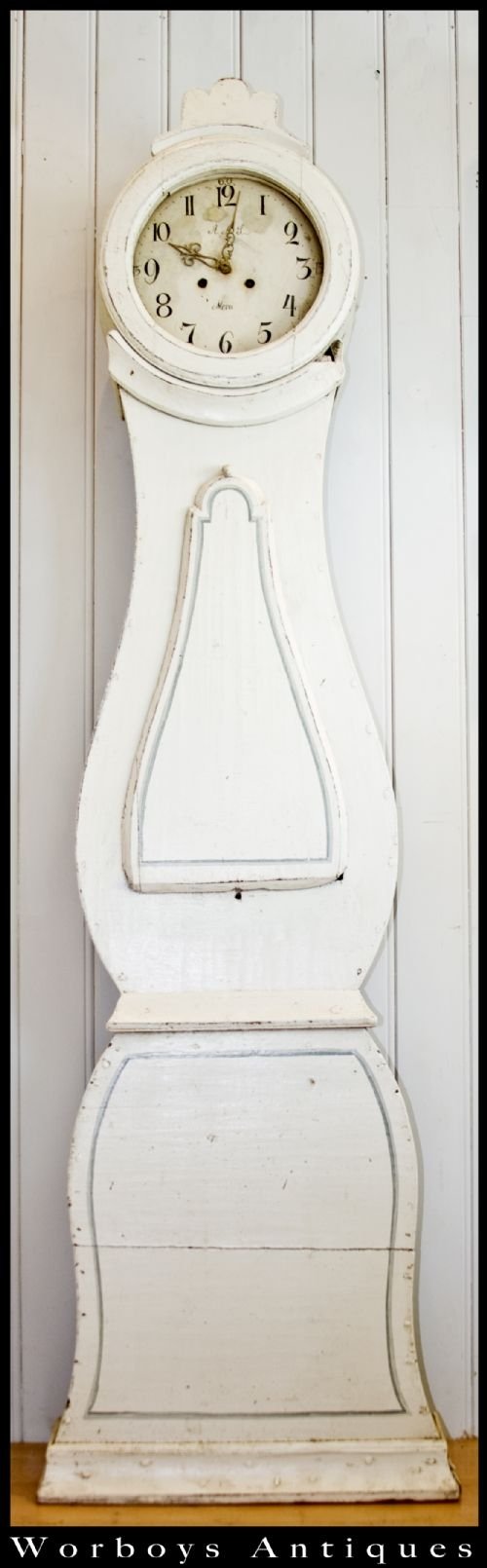 19th Century Swedish Mora Longcase Clock